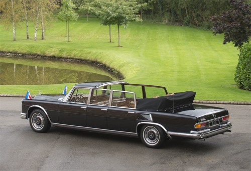 Mercedes 600 Pullman Landaulet - limo tổng thống hàng hiếm - ảnh 1