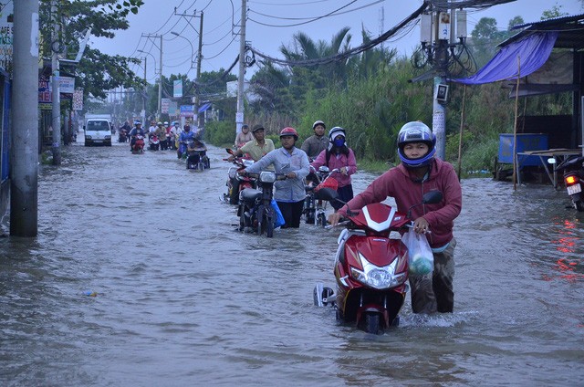 triều cường ở sài gòn - ảnh 4