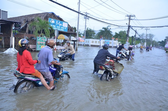 triều cường ở sài gòn - ảnh 5