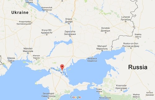 Ukraine bắt hai binh sĩ Nga gần Crimea - ảnh 1