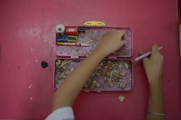 Lớp học giữa Sài Gòn không biết “mùi học thêm“ - ảnh 2