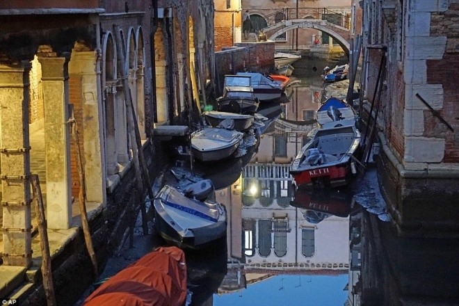 Thành phố nổi Venice có thể biến mất vì cạn nước - ảnh 1