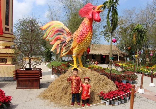 Đàn gà khổng lồ bên dòng sông Hương - ảnh 4