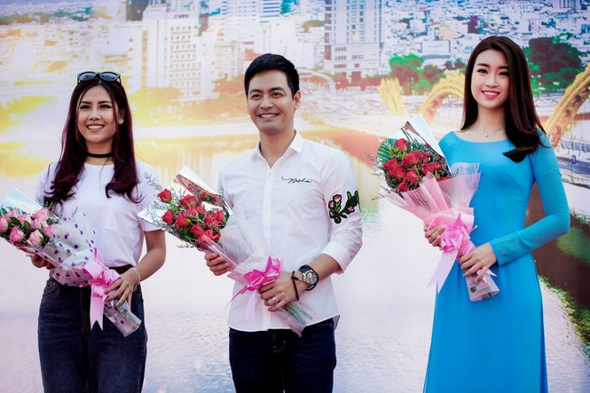 Hoa hậu Đỗ Mỹ Linh 'đập ống heo' làm từ thiện - ảnh 14