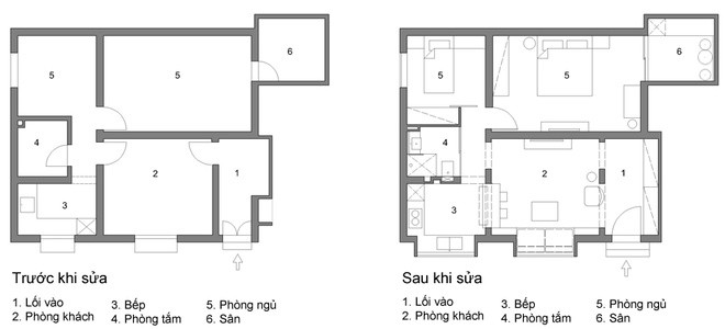 Nhà ống 70m2 đẹp ngỡ ngàng sau cải tạo ở Hà Nội - ảnh 8
