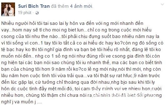Chị gái Ngọc Trinh tố chồng cũ tệ bạc và tiết lộ quen biết bạn trai mới hơn 9 năm - ảnh 1