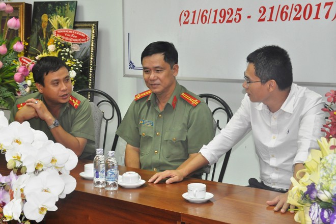 Công an TPHCM chúc mừng báo Tiền Phong nhân ngày Báo chí Cách mạng Việt Nam - ảnh 1