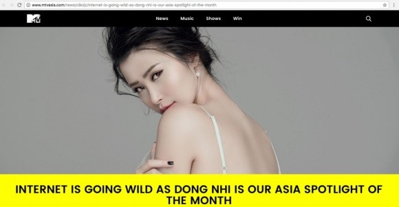 Đông Nhi được chọn là Nghệ sĩ nổi bật nhất tháng 7 trên MTV Asia - ảnh 3