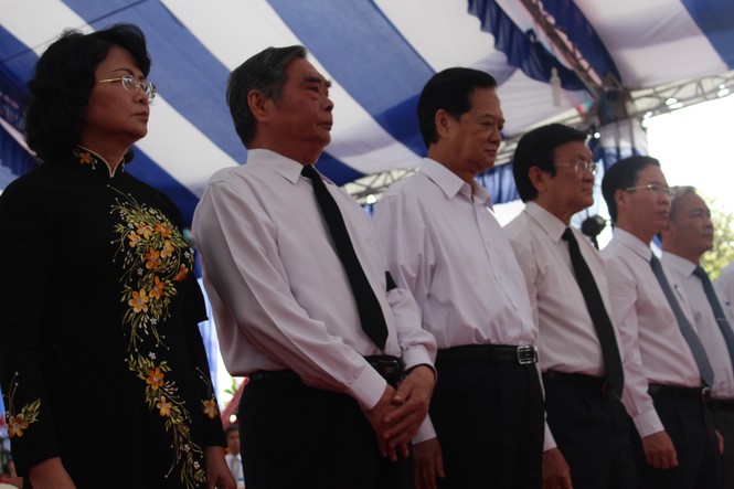 Rưng rưng lễ truy điệu 72 liệt sĩ hy sinh tại sân bay Biên Hòa - ảnh 5