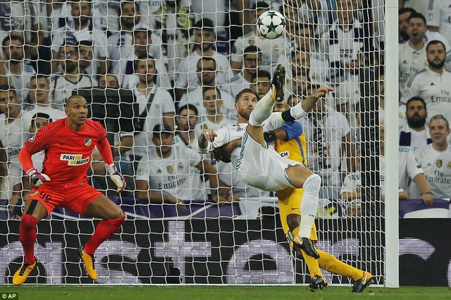 Ronaldo lập cú đúp, Real thắng lớn ở Champions League - ảnh 2