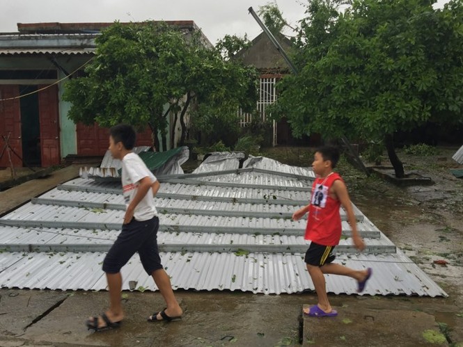 Hà Tĩnh tan hoang sau bão - ảnh 11