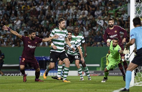 Barca thắng Sporting dù Messi im tiếng trận thứ hai liên tiếp - ảnh 1