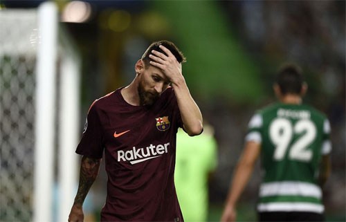 Barca thắng Sporting dù Messi im tiếng trận thứ hai liên tiếp - ảnh 2