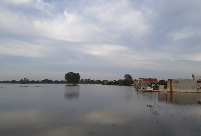 Thanh Hóa: Nước lũ vẫn ngập trường, học sinh chưa thể trở lại lớp - ảnh 1