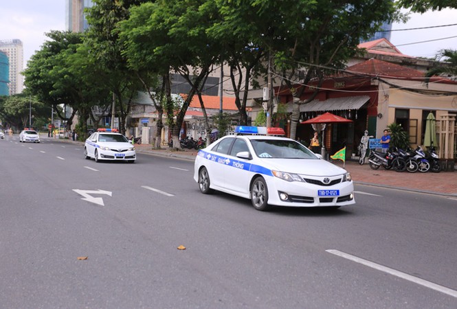 Gần 1.000 cảnh sát giao thông ra quân bảo vệ APEC - ảnh 4