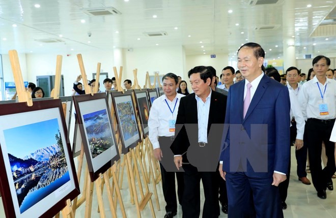 Chủ tịch nước tổng duyệt các hoạt động của Tuần lễ Cấp cao APEC - ảnh 1