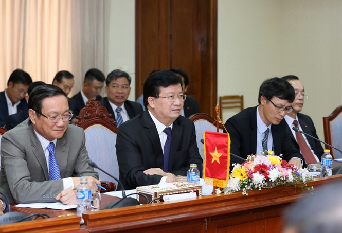 Động thổ dự án Nhà Quốc hội Lào do Việt Nam tài trợ - ảnh 4