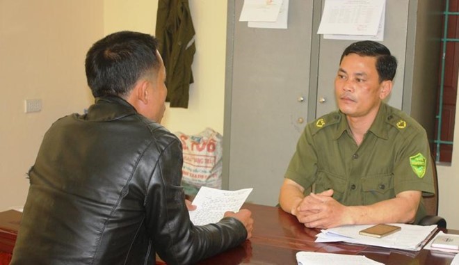 Trưởng công an xã - ảnh 1