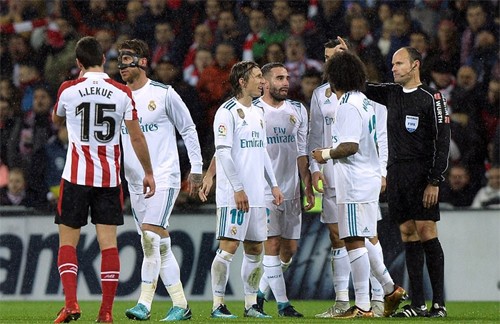 Thủ quân Ramos dính thẻ đỏ, Real bị Bilbao cầm chân - ảnh 2