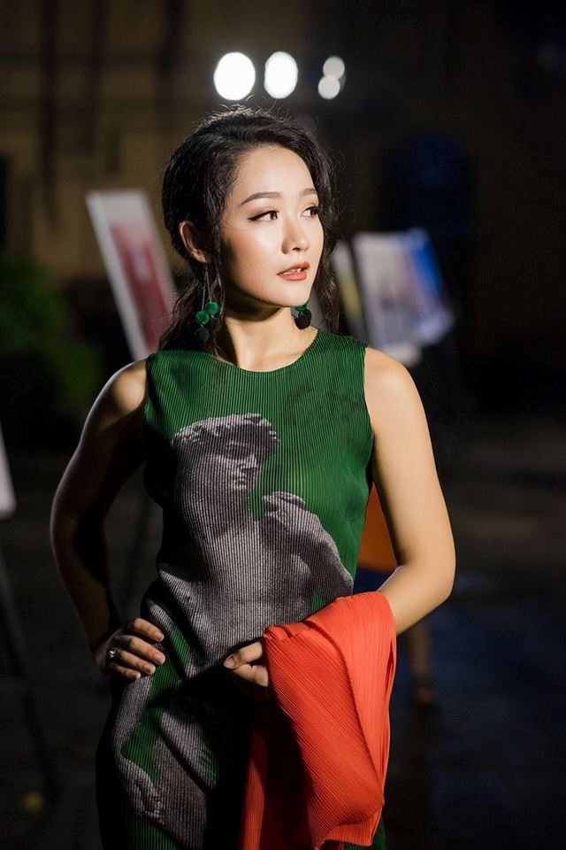 Nhan sắc của Thu Hà - MC thời sự từng thi hoa hậu - ảnh 7