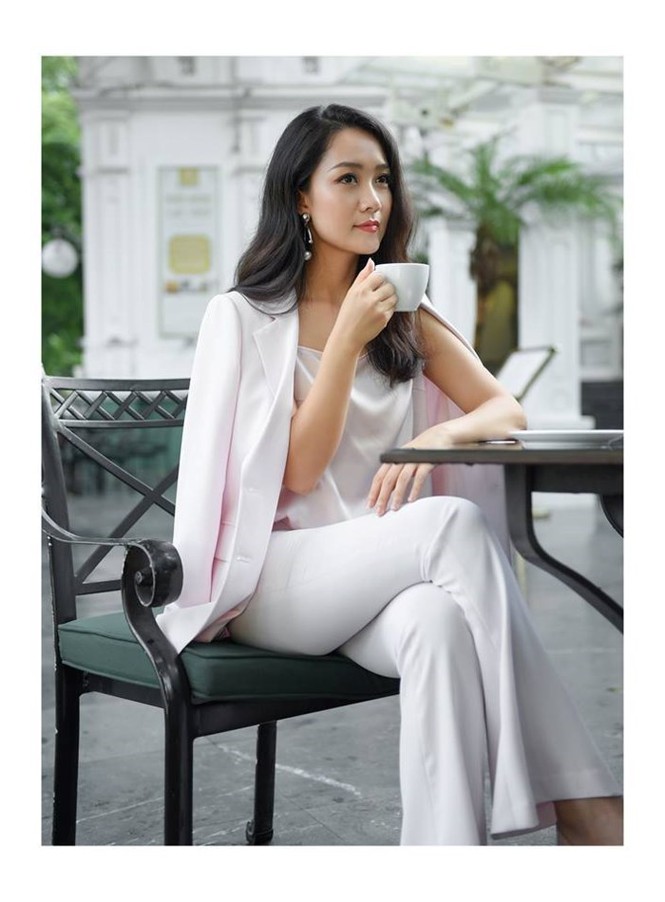 Nhan sắc của Thu Hà - MC thời sự từng thi hoa hậu - ảnh 8