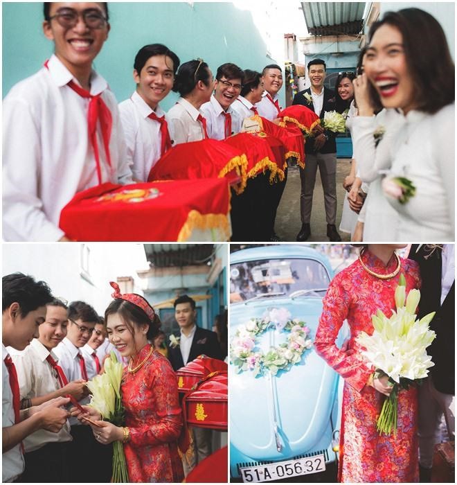 Đội hình bê tráp diện đồng phục học sinh, thắt khăn quàng đỏ gây 'bão' - ảnh 5