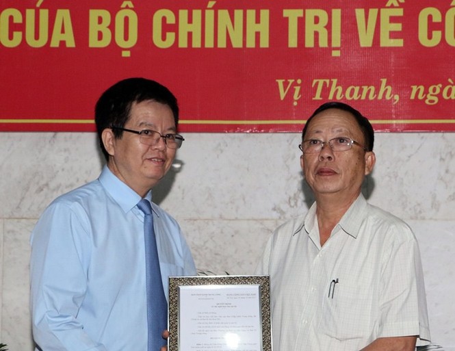 Ông Lữ Văn Hùng làm Bí thư Hậu Giang - ảnh 1