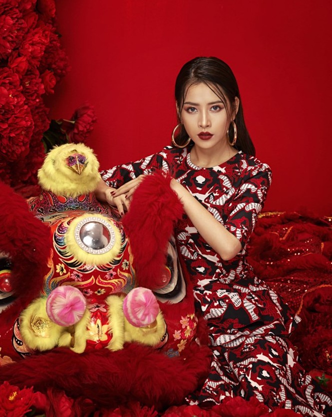 Chi Pu khoe nhan sắc quyến rũ 'đốt mắt' người xem - ảnh 4