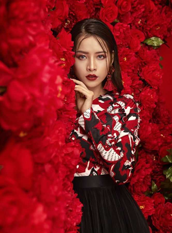 Chi Pu khoe nhan sắc quyến rũ 'đốt mắt' người xem - ảnh 7