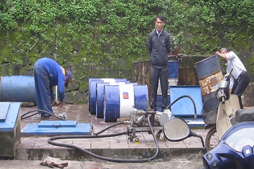 150 lít nước trong bồn xăng gây chết máy xe ở Quảng Trị - ảnh 1