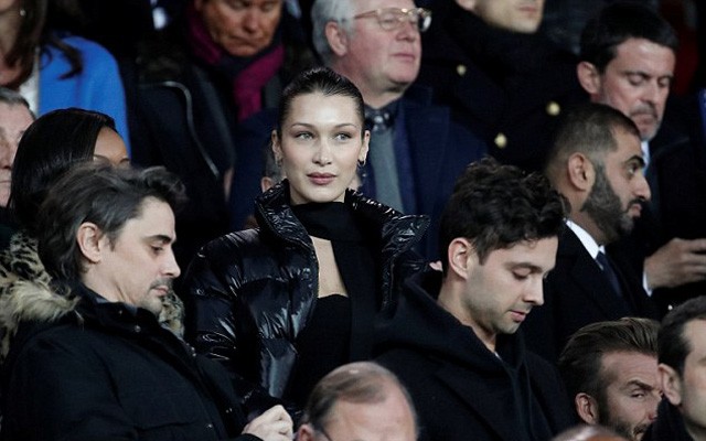 Xem 'đại chiến' PSG - Real, Beckham mải mê ngắm... siêu mẫu - ảnh 11