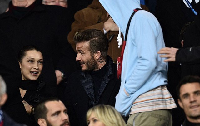 Xem 'đại chiến' PSG - Real, Beckham mải mê ngắm... siêu mẫu - ảnh 7