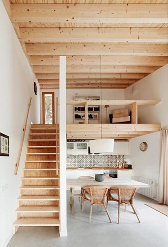 Nhà cấp 4 có gác lửng tuyệt đẹp cho người thu nhập thấp - ảnh 6