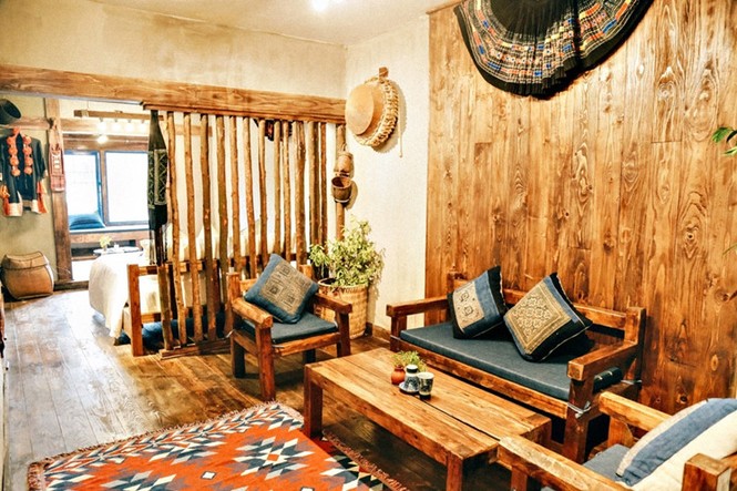 Căn hộ mang hơi thở miền sơn cước giữa lòng Hà Nội - ảnh 3
