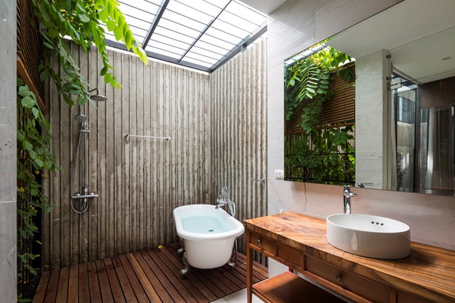 Biệt thự đô thị ngập nắng ở Sài Gòn trên báo Tây - ảnh 13