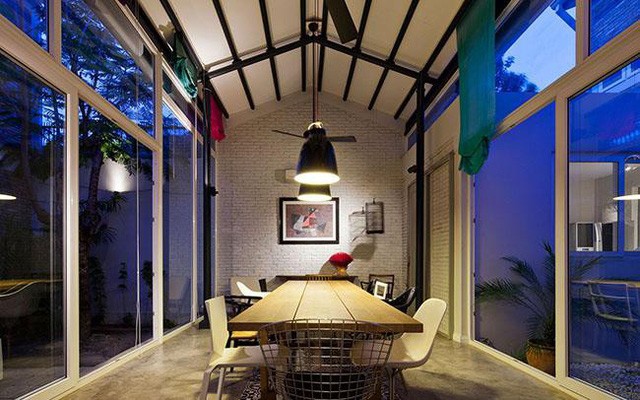 Nhà ống chật hẹp 'lột xác' thành nhà vườn xanh mướt - ảnh 6