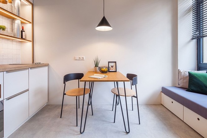 Căn hộ 18 m2 tiện nghi của nam sinh viên trẻ - ảnh 2