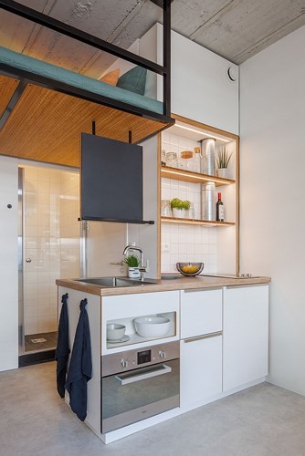 Căn hộ 18 m2 tiện nghi của nam sinh viên trẻ - ảnh 6
