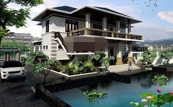 Mê mẩn 10 mẫu villa vườn 2 tỷ đẹp hoành tráng - ảnh 2