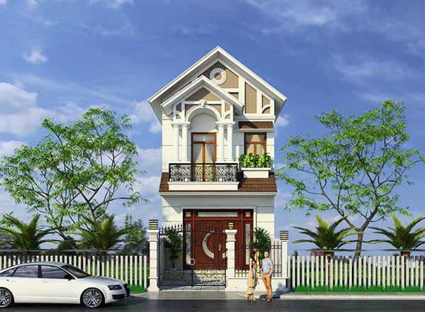 10 mẫu nhà 2 tầng mái thái - ảnh 1