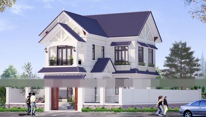 10 mẫu nhà 2 tầng mái thái - ảnh 3