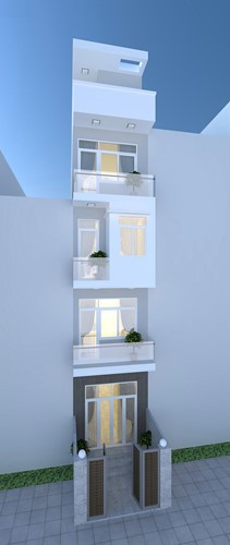 10 mẫu nhà ống mặt tiền 3m đẹp mê hồn - ảnh 1