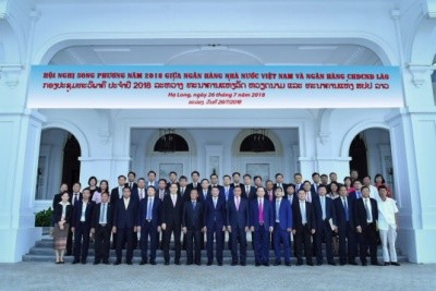 Agribank tham dự Hội nghị song phương ngân hàng lần thứ 7 Việt - Lào - ảnh 1