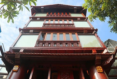 Thâu tóm 'đất vàng' HTX giá rẻ, đại gia chi 30 tỷ xây nhà gỗ 'khủng' - ảnh 5