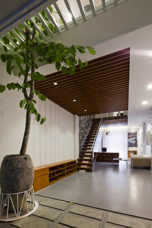 Ngôi nhà ống 60m2 ở Sài Gòn siêu đẹp và thoáng đến khó tin - ảnh 4