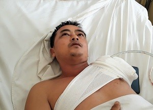Lời kể tài xế xe lật kinh hoàng trên đèo Khánh Lê - ảnh 1