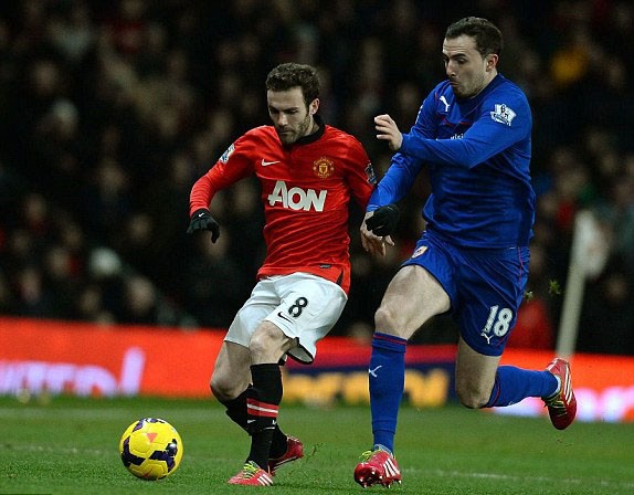 Juan Mata,Cardiff,Robin van Persie,Manchester United,David Moyes,tỉ số,Giải ngoại hạng Anh - ảnh 1