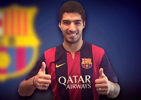 'Bom tấn' Luis Suarez chính thức gia nhập Barca - ảnh 1