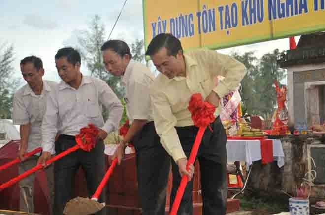 Khởi công tôn tạo nghĩa trang miền Nam - ảnh 1