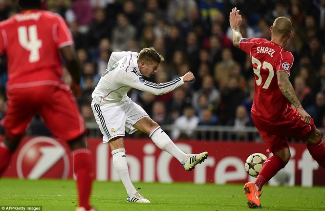 Real Madrid vs Liverpool (1-0): Hoàng gia lấy vé sớm - ảnh 12